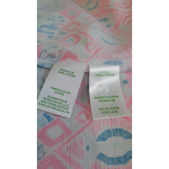 NWT Sz S Lilly Pulitzer ADRIANNA Bold Tropical Print Shift Dress - Picture 10 of 10